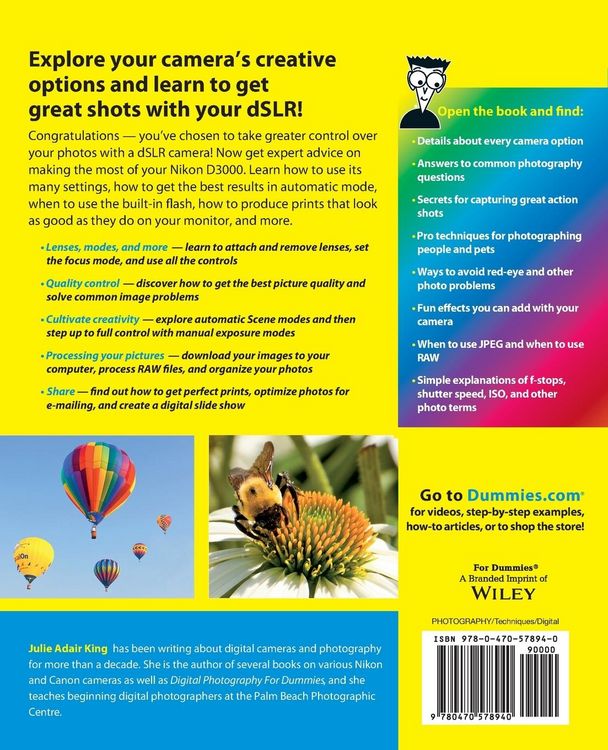 Produktbild: Nikon D3000 For Dummies