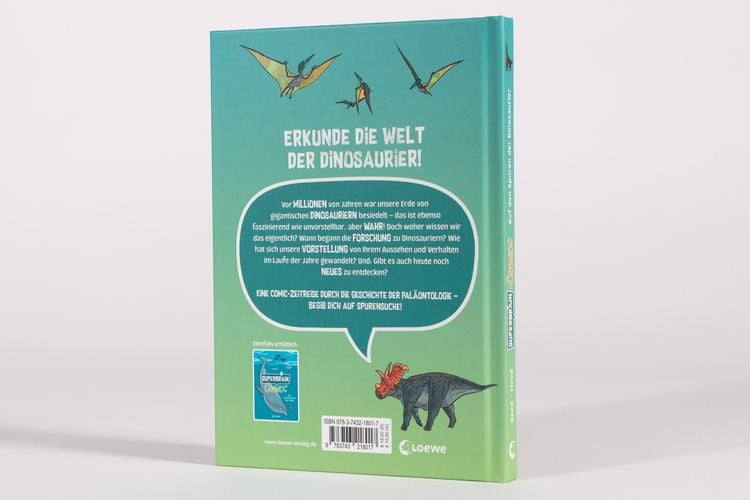 Produktbild: Superbrain-Comics - Auf den Spuren der Dinosaurier
