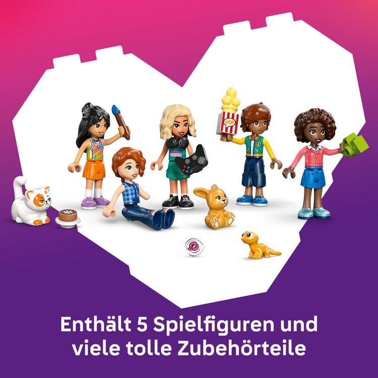 Produktbild: LEGO Friends 42689 Heartlake City Clubhaus der Freunde, Puppen Spielset