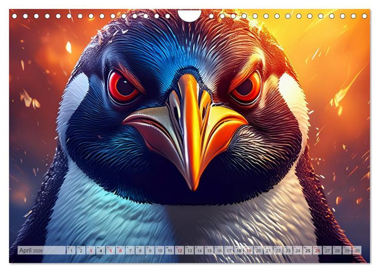 Produktbild: Bitters&uuml;&szlig;e Miesepeter (Wandkalender 2026 DIN A4 quer), CALVENDO Monatskalender