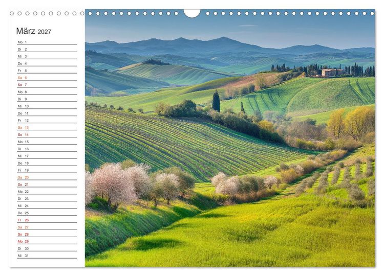 Produktbild: Zwischen Reben und Himmel (Wandkalender 2027 DIN A3 quer), CALVENDO Monatskalender