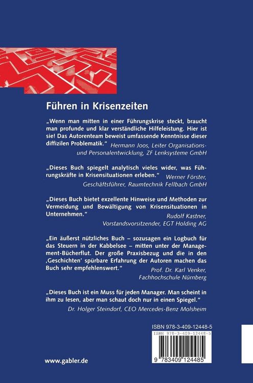 Produktbild: F&uuml;hren in Krisenzeiten