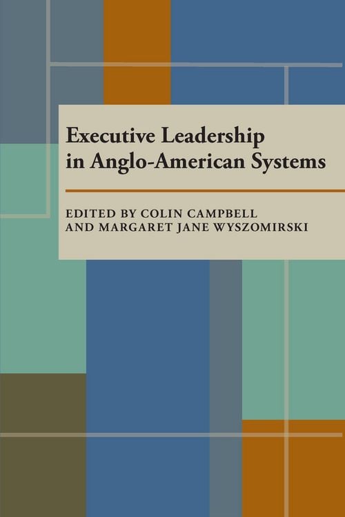 Produktbild: Executive Leadership in Anglo-American Systems