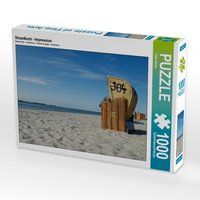 Produktbild: CALVENDO Puzzle Strandkorb - Impression 1000 Teile Lege-Gr&ouml;&szlig;e 64 x 48 cm Foto-Puzzle Bild von Tanja Riedel