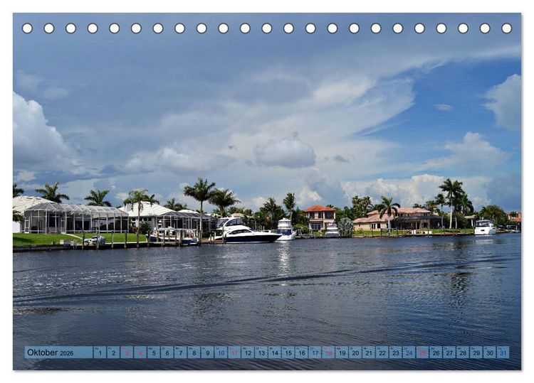 Produktbild: Florida Spots II (Tischkalender 2026 DIN A5 quer), CALVENDO Monatskalender
