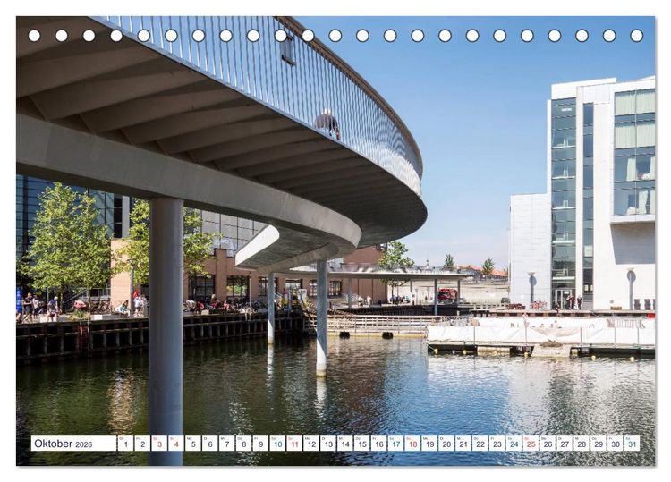 Produktbild: Sommer in Kopenhagen (Tischkalender 2026 DIN A5 quer), CALVENDO Monatskalender