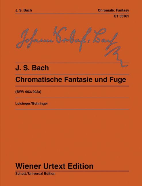 Produktbild: Bach, J: Chromatische Fantasie und Fuge