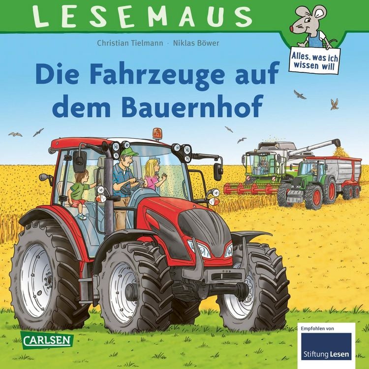 Produktbild: LESEMAUS 187: Die Fahrzeuge auf dem Bauernhof