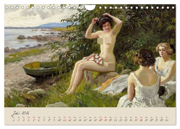 Produktbild: Strandgef&uuml;hle (Wandkalender 2026 DIN A4 quer), CALVENDO Monatskalender