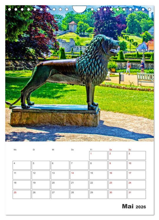 Produktbild: Blankenburg am Harz - Terminplaner (Wandkalender 2026 DIN A4 hoch), CALVENDO Monatskalender