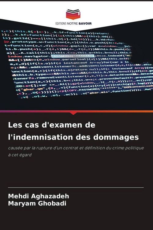 Produktbild: Les cas d'examen de l'indemnisation des dommages