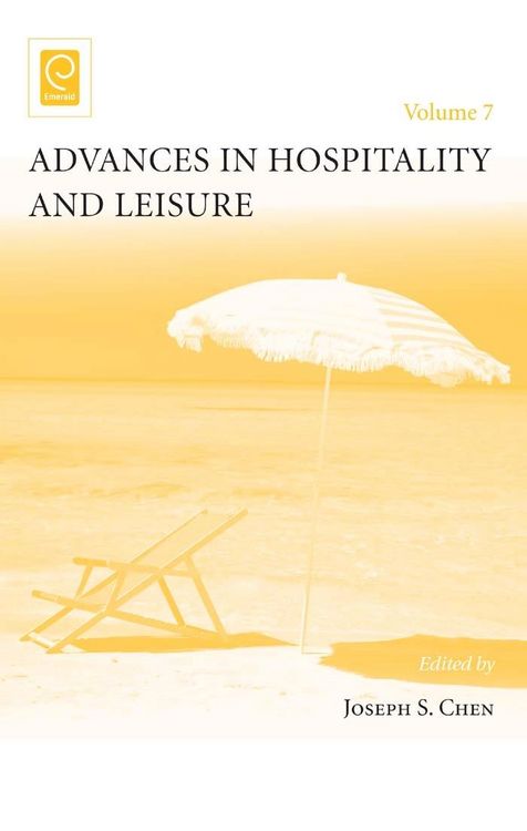 Produktbild: Advances in Hospitality and Leisure
