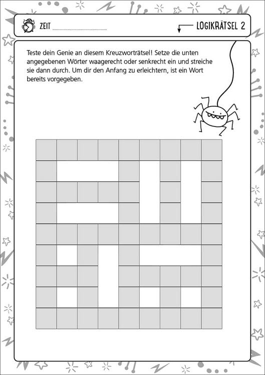 Produktbild: Der gro&szlig;e Logiktest f&uuml;r Kinder - R&auml;tseln, bis dein Kopf qualmt!