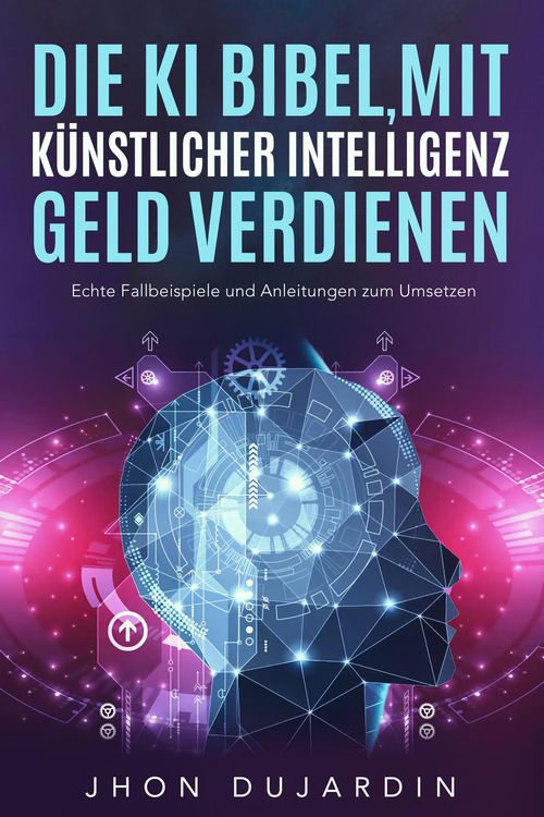 Produktbild: Die KI Bibel, mit k&uuml;nstlicher Intelligenz Geld verdienen: Echte Fallbeispiele und Anleitungen zum Umsetzen