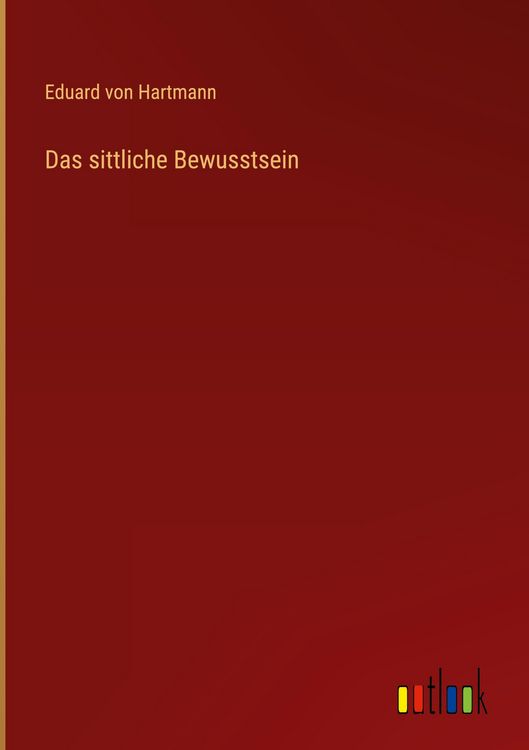Produktbild: Das sittliche Bewusstsein