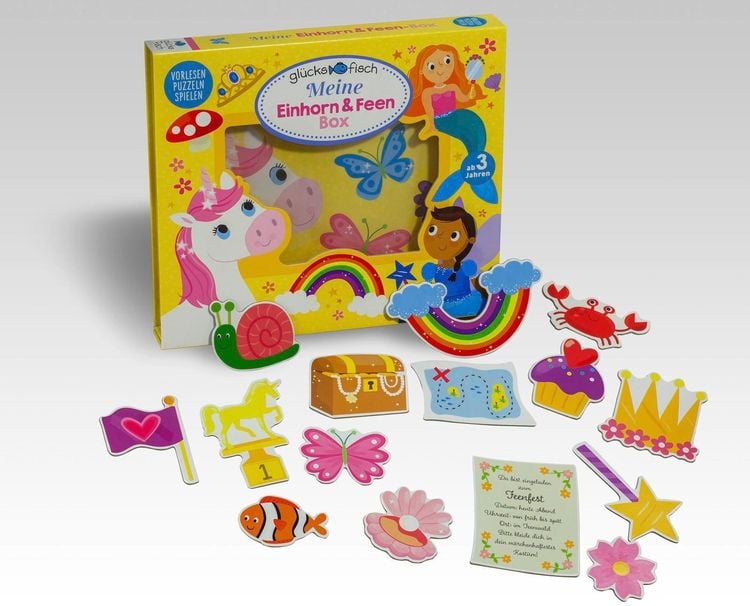Produktbild: Gl&uuml;cksfisch: Meine Einhorn und Feen-Box
