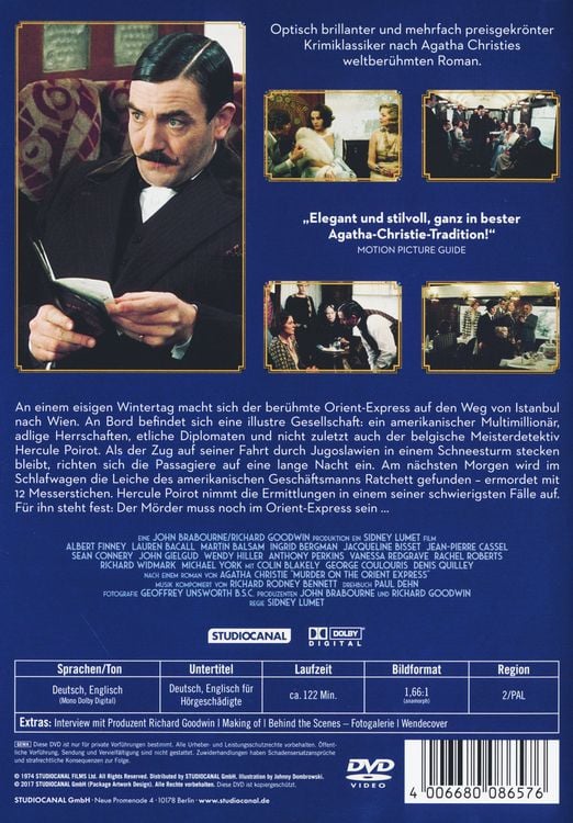 Produktbild: Mord im Orient-Express - Agatha Christie - Digital Remastered