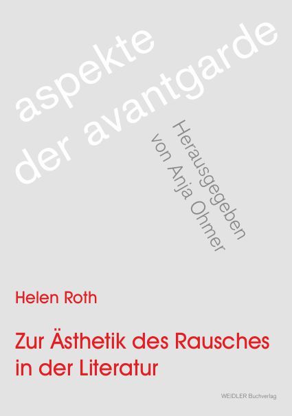 Produktbild: Zur &Auml;sthetik des Rausches in der Literatur