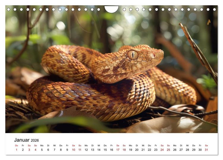 Produktbild: Wildes Down Under: Tiere des Australischen Kontinents (Wandkalender 2026 DIN A4 quer), CALVENDO Monatskalender