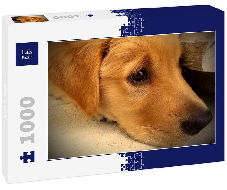 Produktbild: Lais Puzzle Golden Retriever 1000 Teile