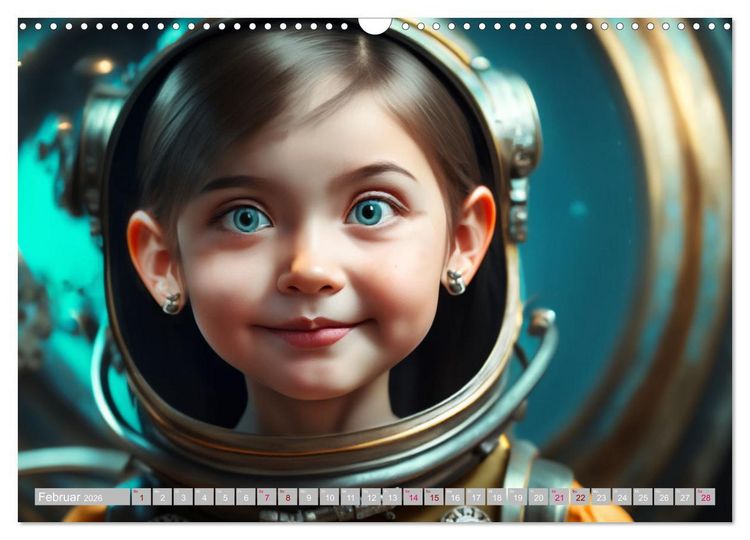 Produktbild: Starke M&auml;dchen - Steampunk Welten (Wandkalender 2026 DIN A3 quer), CALVENDO Monatskalender