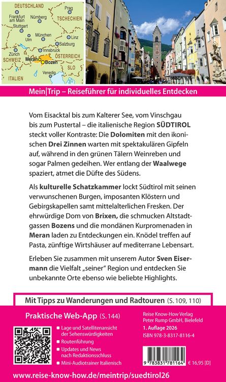 Produktbild: Reise Know-How MeinTrip S&uuml;dtirol