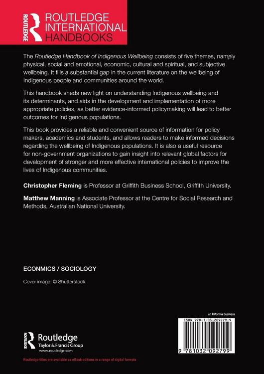 Produktbild: Routledge Handbook of Indigenous Wellbeing
