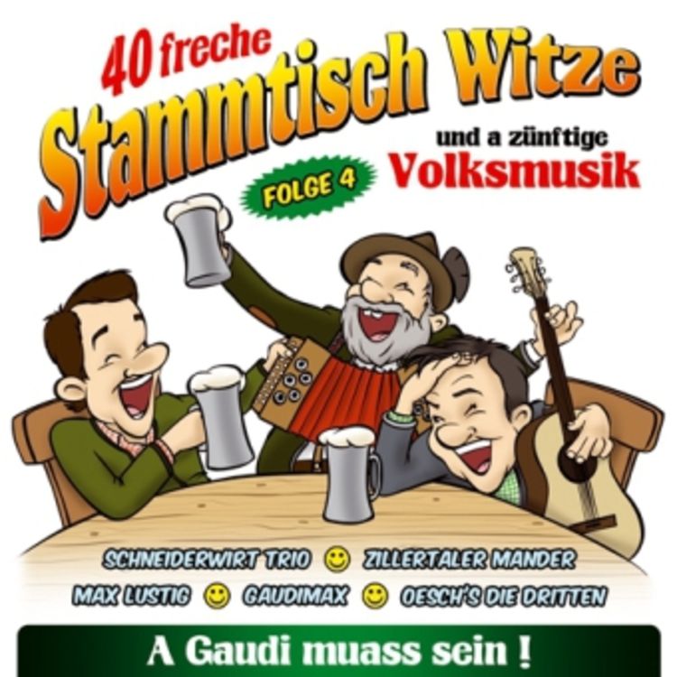 Produktbild: 40 freche Stammtisch Witze,Folge 4