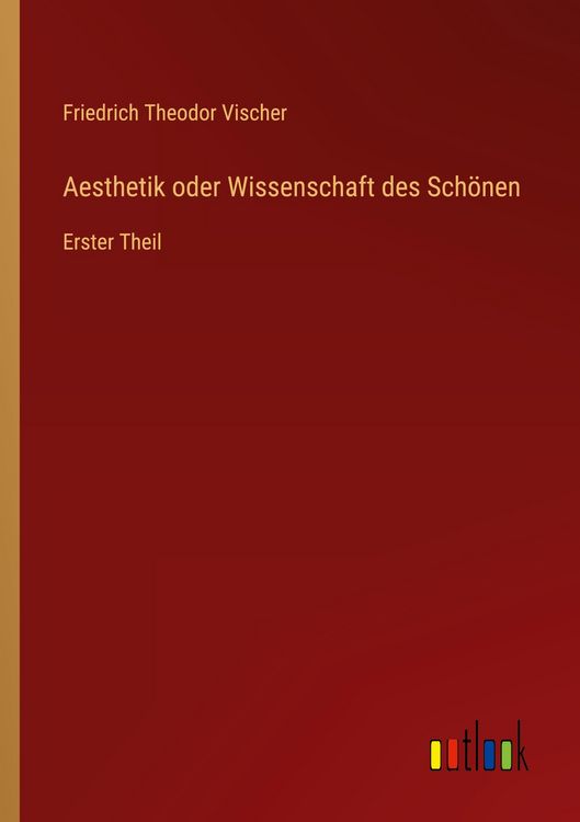 Produktbild: Aesthetik oder Wissenschaft des Sch&ouml;nen