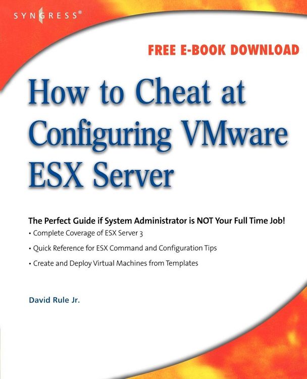Produktbild: Rule, D: How to Cheat at Configuring VmWare ESX Server