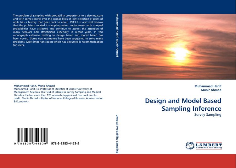 Produktbild: Design and Model Based Sampling Inference