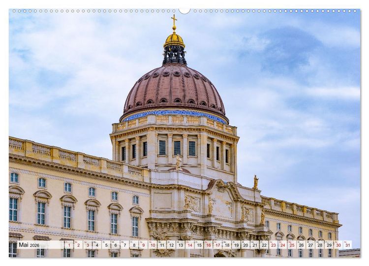 Produktbild: Berlin rund ums Jahr (hochwertiger Premium Wandkalender 2026 DIN A2 quer), Kunstdruck in Hochglanz