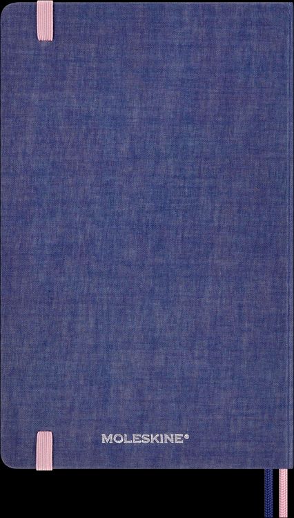 Produktbild: Moleskine Sakura 18 Monate Wochen Notizkalender 2025/2026, L/A5, 1 Wo = 1 Seite , rechts linierte Seite, fester Einband, liniert
