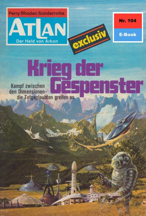 Produktbild: Atlan 104: Krieg der Gespenster
