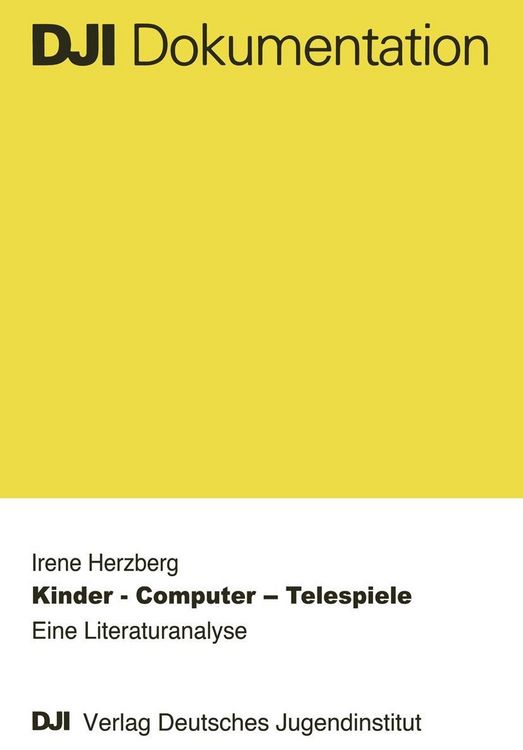 Produktbild: Herzberg, I: Kinder - Computer - Telespiele
