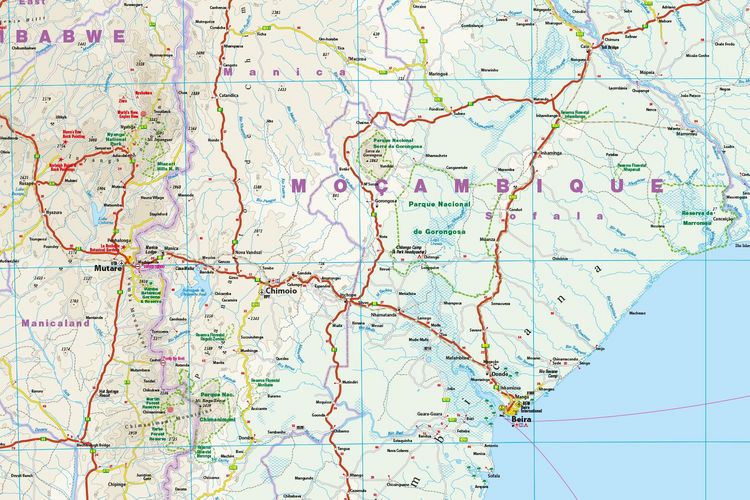 Produktbild: Reise Know-How Landkarte Mosambik, Malawi (1:1.200.000)