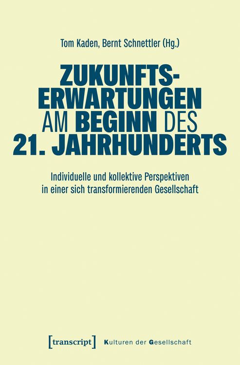 Produktbild: Zukunftserwartungen am Beginn des 21. Jahrhunderts