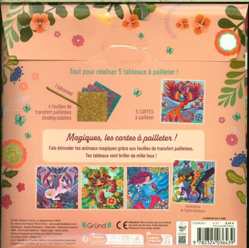 Produktbild: Cartes &agrave; pailleter