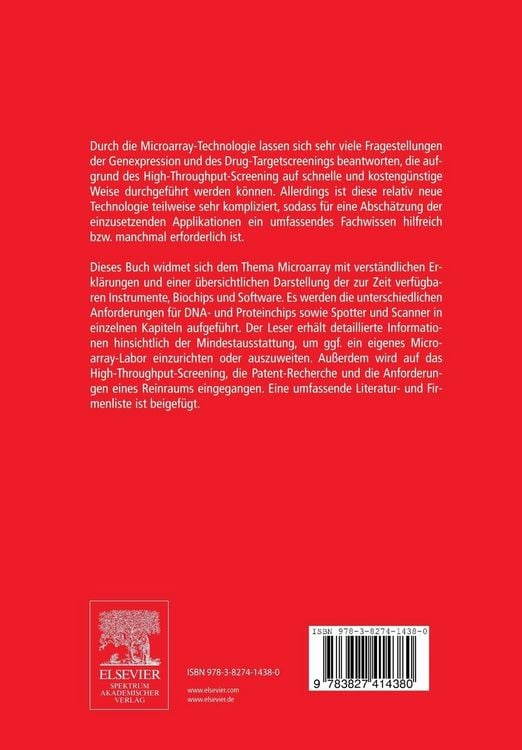 Produktbild: Der Experimentator: Microarrays