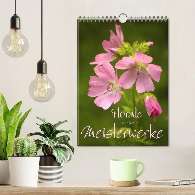 Produktbild: Florale Meisterwerke der Natur (Wandkalender 2026 DIN A4 hoch), CALVENDO Monatskalender