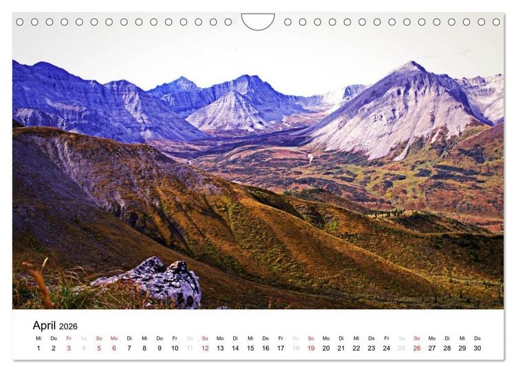 Produktbild: Kanadische Landschaften 2026 (Wandkalender 2026 DIN A4 quer), CALVENDO Monatskalender