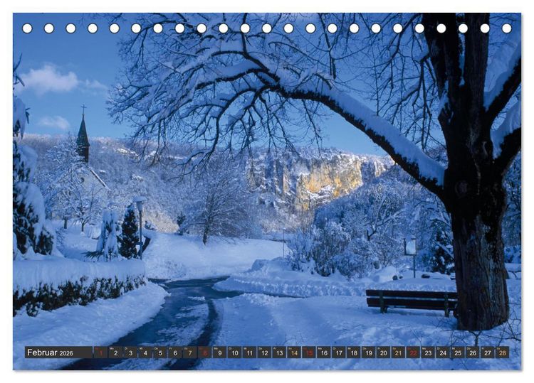 Produktbild: Gro&szlig;e Landschaft Obere Donau (Tischkalender 2026 DIN A5 quer), CALVENDO Monatskalender
