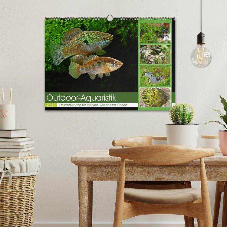 Produktbild: Outdoor-Aquaristik (Wandkalender 2027 DIN A3 quer), CALVENDO Monatskalender
