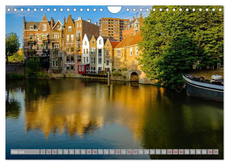 Produktbild: Ein Blick auf Delfshaven (Wandkalender 2026 DIN A4 quer), CALVENDO Monatskalender