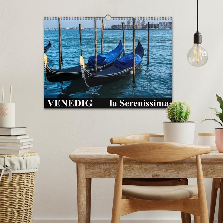 Produktbild: Venedig - la Serenissima (Wandkalender 2026 DIN A3 quer), CALVENDO Monatskalender