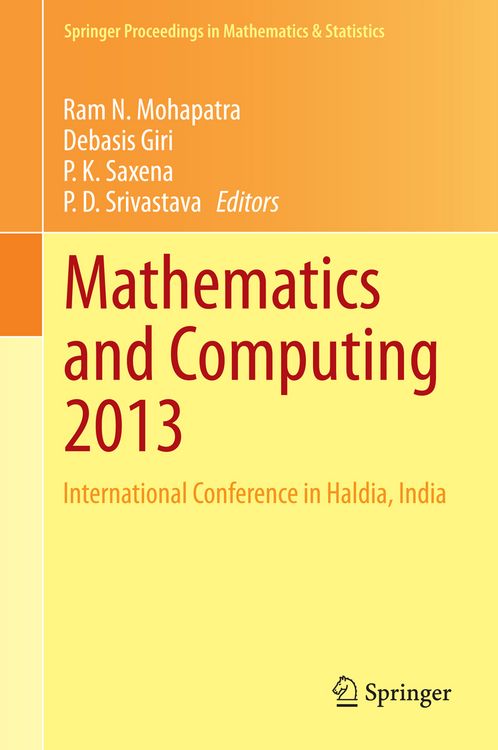 Produktbild: Mathematics and Computing 2013