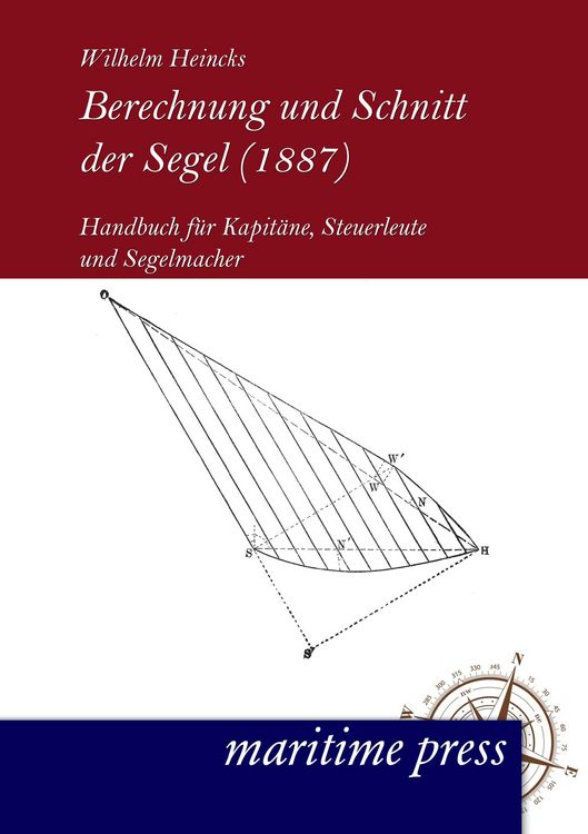 Produktbild: Berechnung und Schnitt der Segel (1887)