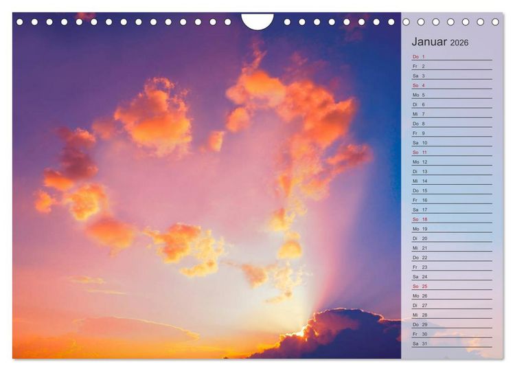 Produktbild: Tage von Herzen (Wandkalender 2026 DIN A4 quer), CALVENDO Monatskalender