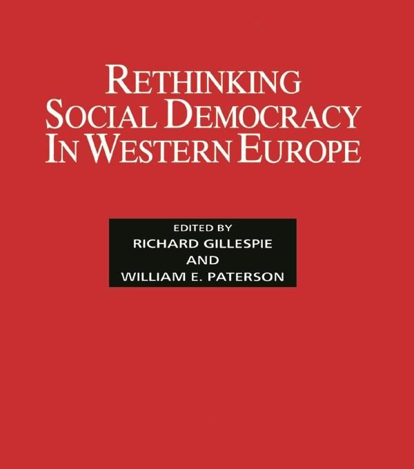 Produktbild: Rethinking Social Democracy in Western Europe