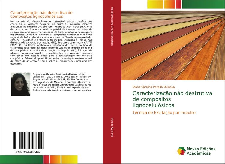 Produktbild: Caracteriza&ccedil;&atilde;o n&atilde;o destrutiva de comp&oacute;sitos lignocelul&oacute;sicos